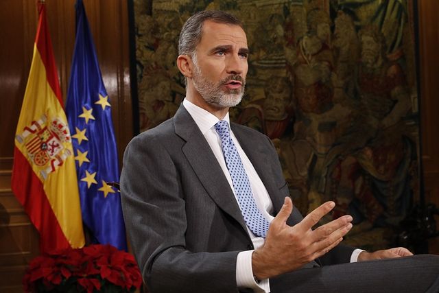 Mensaje de Navidad de S.M. El Rey Felipe VI. © Casa de S.M. el Rey